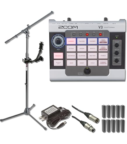 Amazon.com: Zoom V3 Vocal Processor + Acc. : Musical Instruments